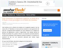 Tablet Screenshot of noticias.motorflash.com